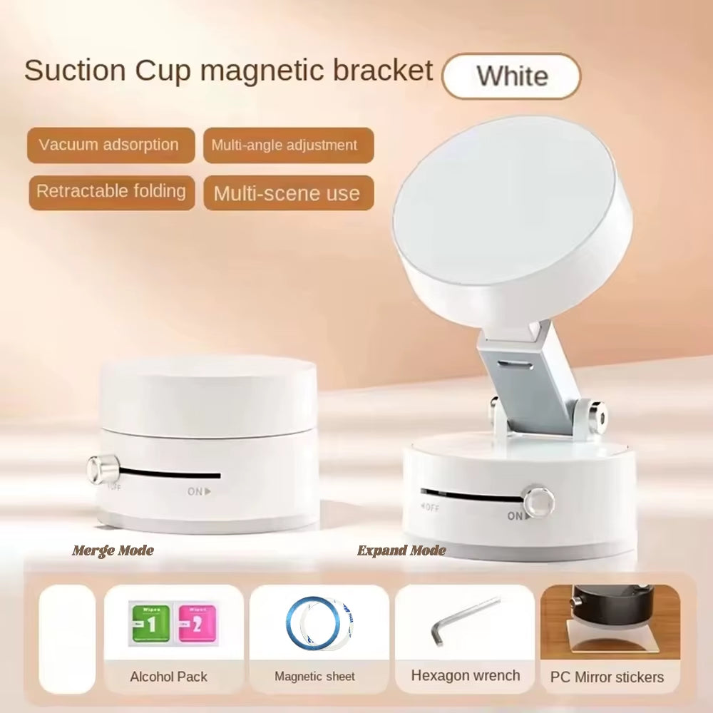GripVault™ Magnetic Vacuum Phone Mount