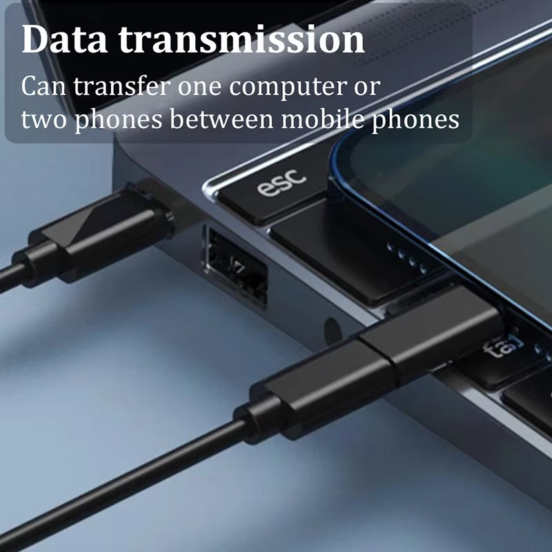 All-in-One 65W Fast Charging Cable Kit – USB-C to C with Multi-Device Adapters & Storage Case