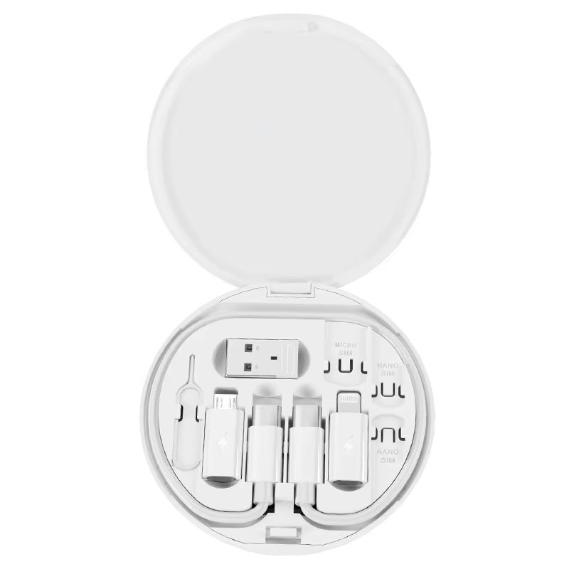 All-in-One 65W Fast Charging Cable Kit – USB-C to C with Multi-Device Adapters & Storage Case